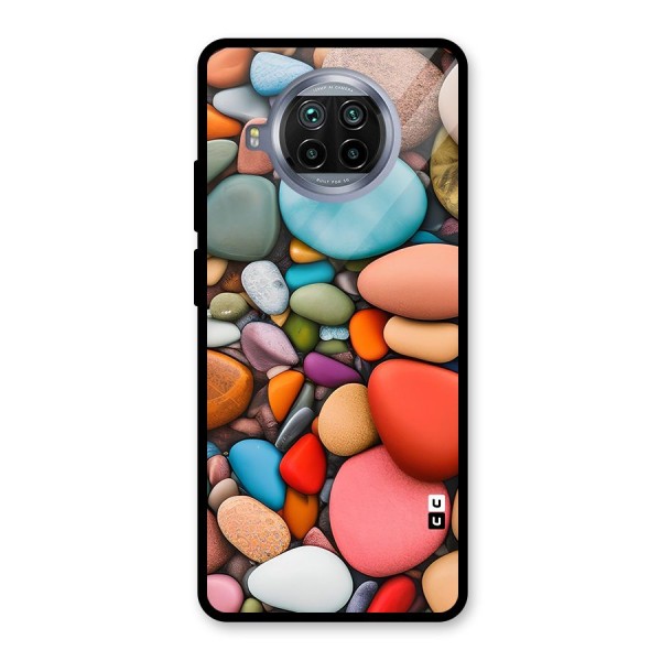 Colourful Stones Glass Back Case for Mi 10i