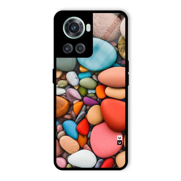 Colourful Stones Glass Back Case for OnePlus 10R
