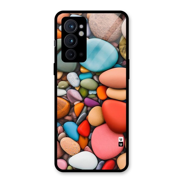 Colourful Stones Glass Back Case for OnePlus 9RT 5G