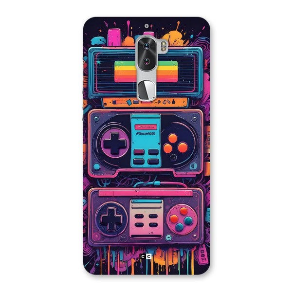 Comic Gaming Console Back Case for Coolpad Cool 1