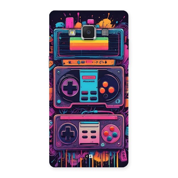 Comic Gaming Console Back Case for Galaxy A5