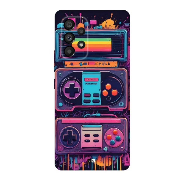 Comic Gaming Console Back Case for Galaxy A53 5G