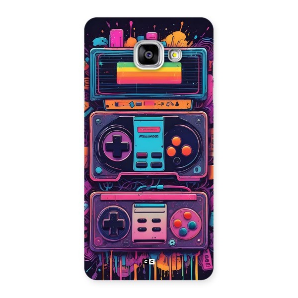 Comic Gaming Console Back Case for Galaxy A5 (2016)