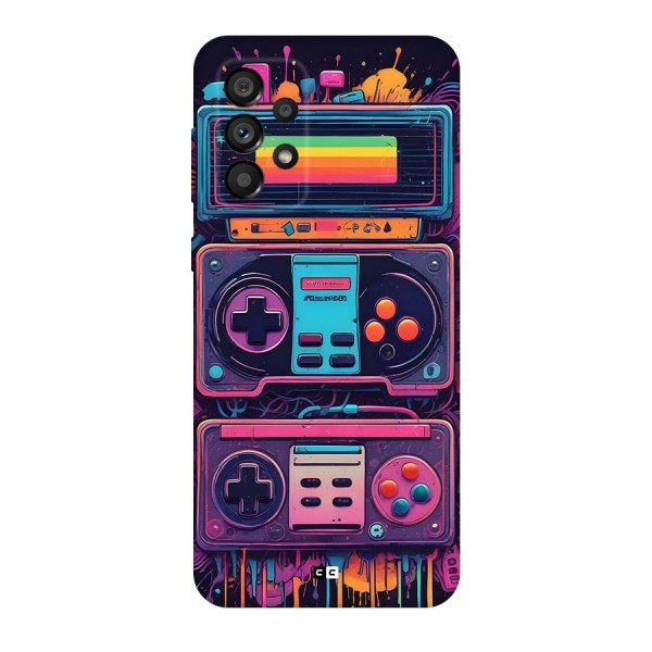 Comic Gaming Console Back Case for Galaxy A73 5G