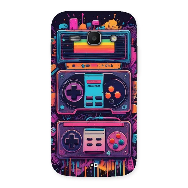 Comic Gaming Console Back Case for Galaxy Ace3