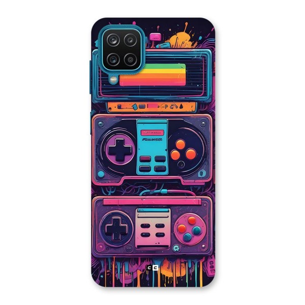 Comic Gaming Console Back Case for Galaxy F12