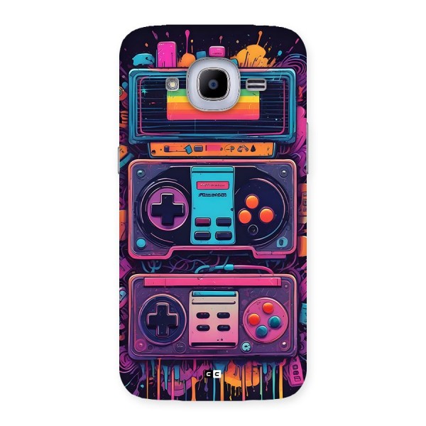 Comic Gaming Console Back Case for Galaxy J2 2016