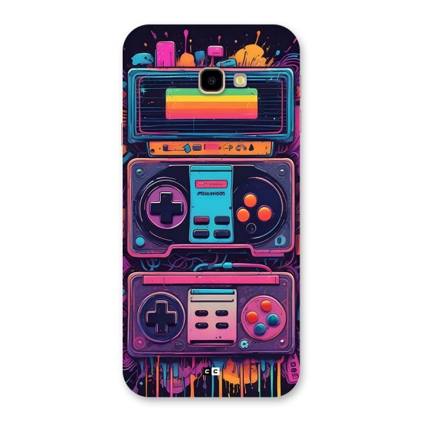 Comic Gaming Console Back Case for Galaxy J4 Plus