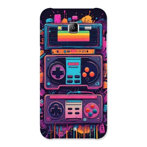 Comic Gaming Console Back Case for Galaxy J5