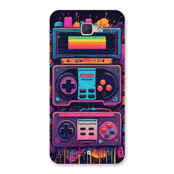 Comic Gaming Console Back Case for Galaxy J5 Prime