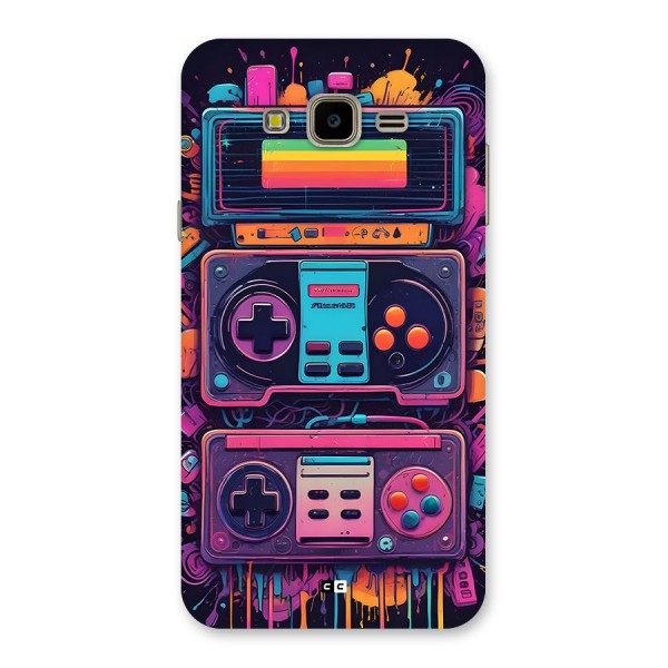 Comic Gaming Console Back Case for Galaxy J7 Nxt