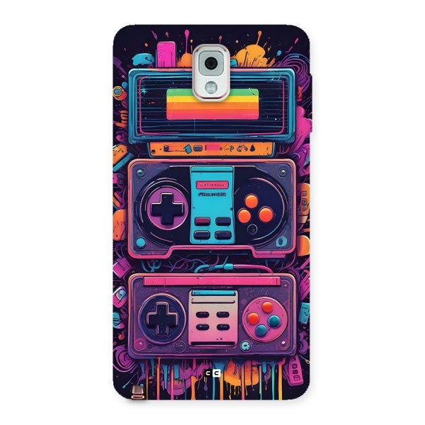 Comic Gaming Console Back Case for Galaxy Note 3