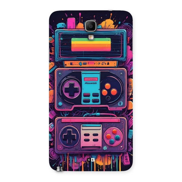 Comic Gaming Console Back Case for Galaxy Note 3 Neo