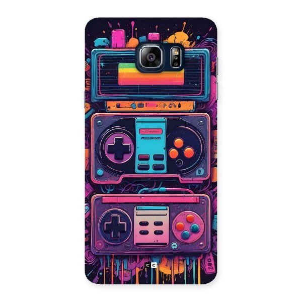 Comic Gaming Console Back Case for Galaxy Note 5