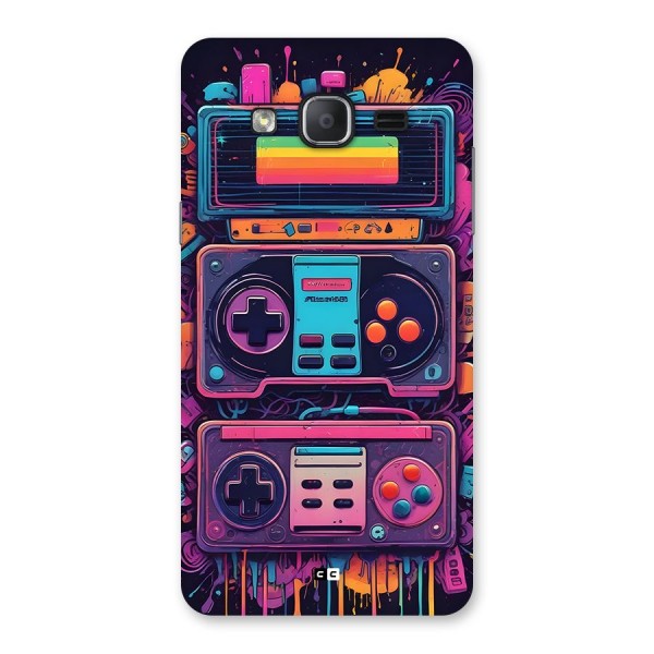 Comic Gaming Console Back Case for Galaxy On7 2015