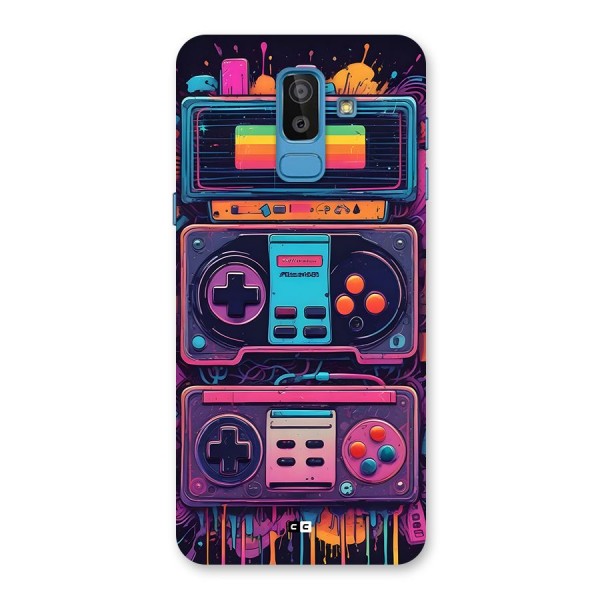 Comic Gaming Console Back Case for Galaxy On8 (2018)