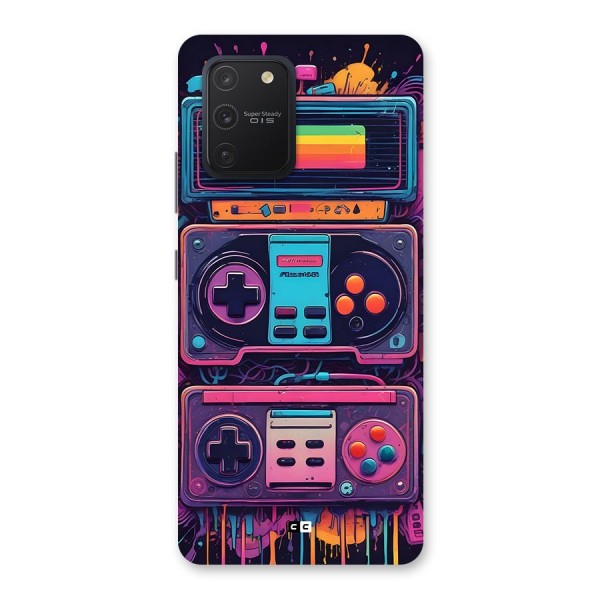 Comic Gaming Console Back Case for Galaxy S10 Lite