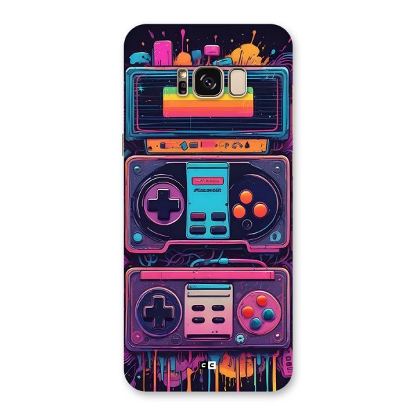 Comic Gaming Console Back Case for Galaxy S8 Plus