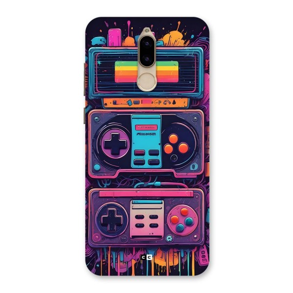 Comic Gaming Console Back Case for Honor 9i