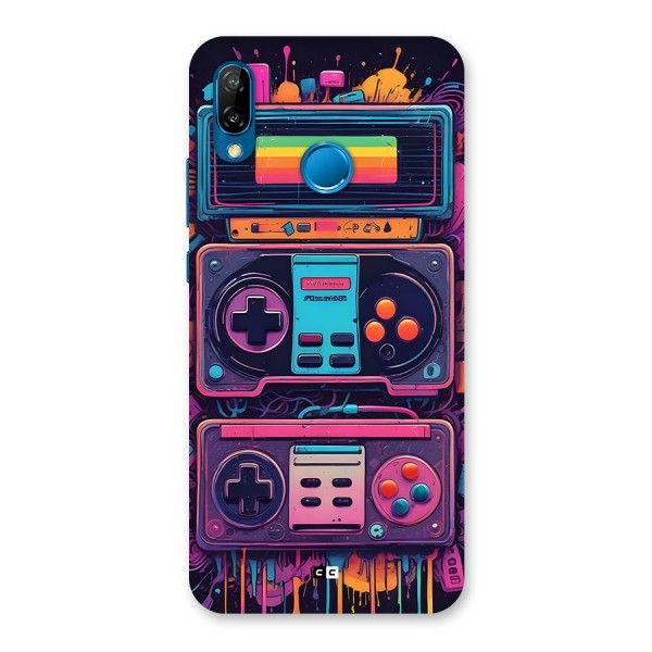 Comic Gaming Console Back Case for Huawei P20 Lite