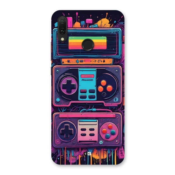 Comic Gaming Console Back Case for Huawei Y9 (2019)