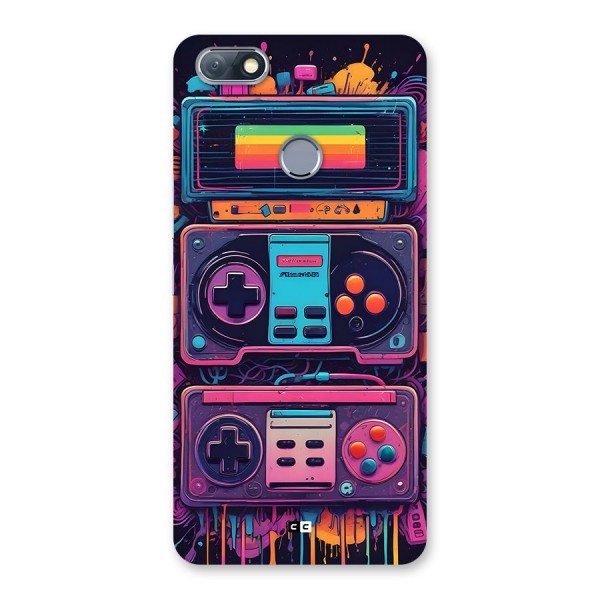 Comic Gaming Console Back Case for Infinix Note 5