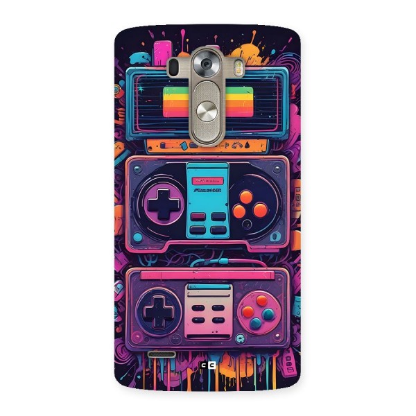 Comic Gaming Console Back Case for LG G3