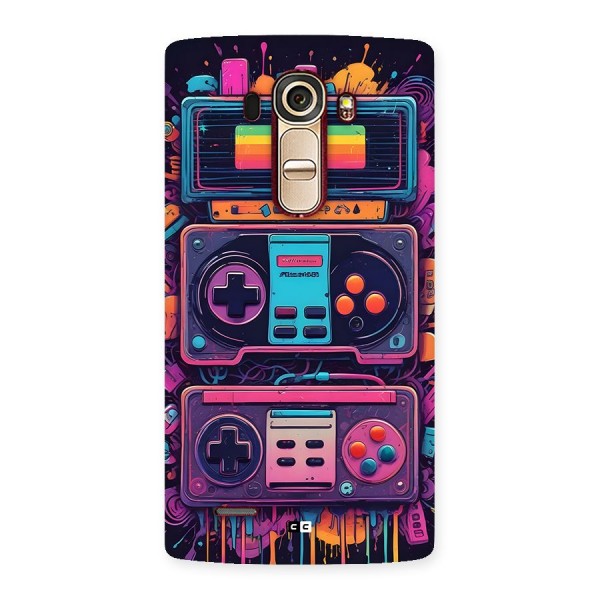 Comic Gaming Console Back Case for LG G4