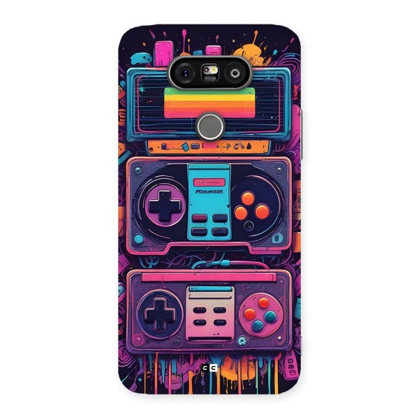 Comic Gaming Console Back Case for LG G5