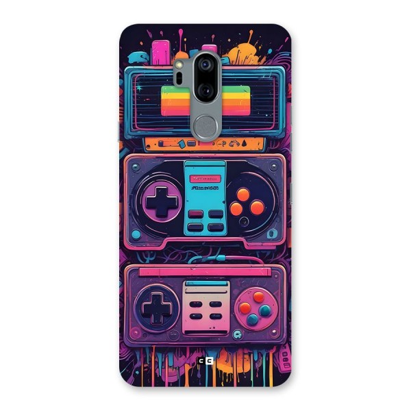 Comic Gaming Console Back Case for LG G7