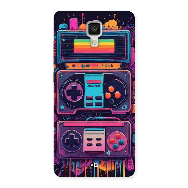 Comic Gaming Console Back Case for Mi4