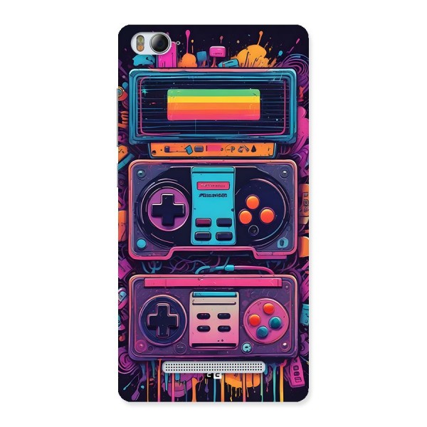 Comic Gaming Console Back Case for Mi4i