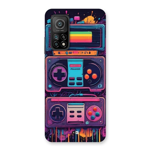 Comic Gaming Console Back Case for Mi 10T 5G