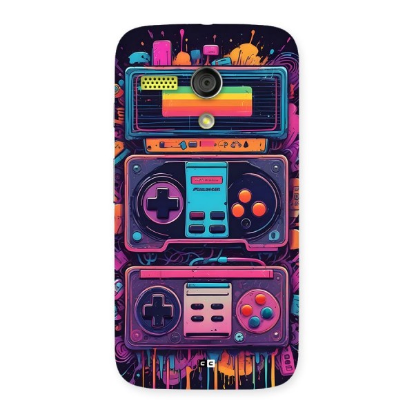 Comic Gaming Console Back Case for Moto G