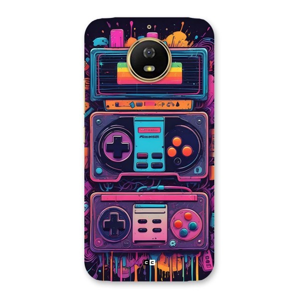 Comic Gaming Console Back Case for Moto G5s