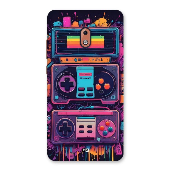 Comic Gaming Console Back Case for Nokia 2.1