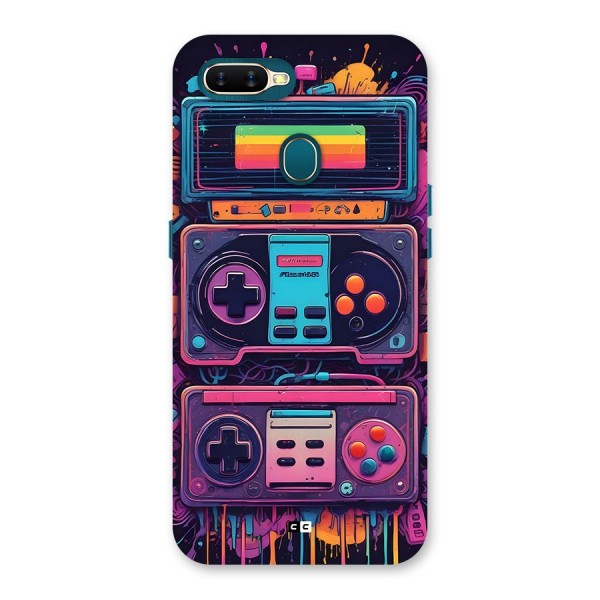 Comic Gaming Console Back Case for Oppo A11k