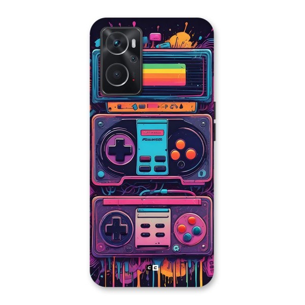 Comic Gaming Console Back Case for Oppo K10 4G