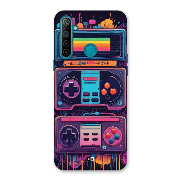 Comic Gaming Console Back Case for Realme 5i