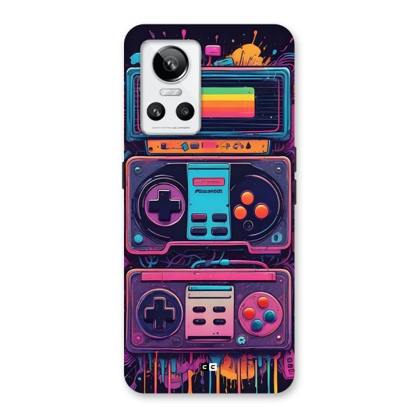 Comic Gaming Console Back Case for Realme GT Neo 3