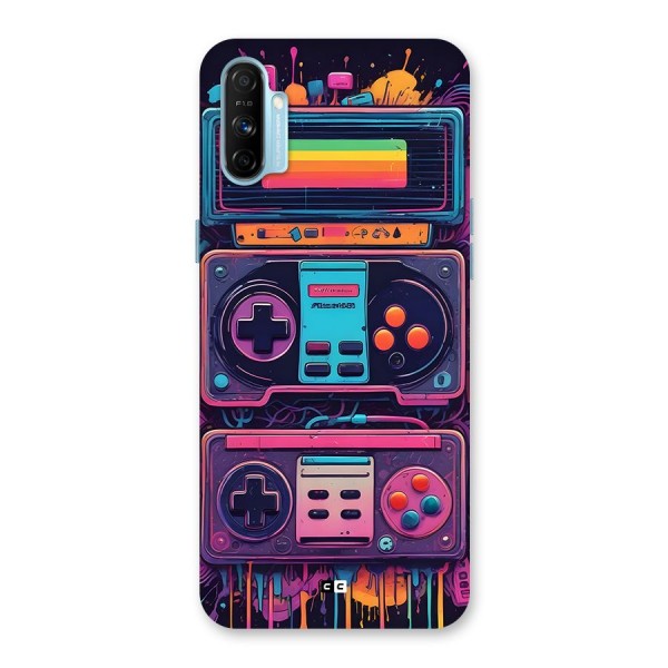 Comic Gaming Console Back Case for Realme Narzo 20A