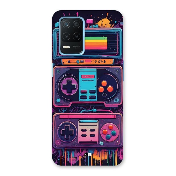 Comic Gaming Console Back Case for Realme Narzo 30 5G