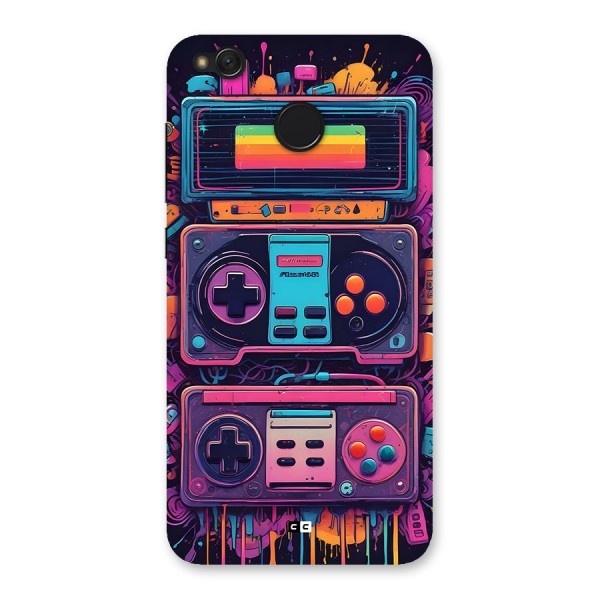 Comic Gaming Console Back Case for Redmi 4