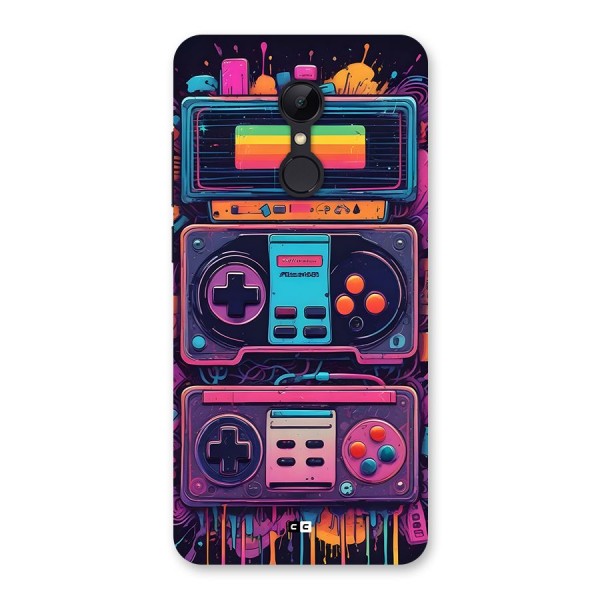 Comic Gaming Console Back Case for Redmi 5