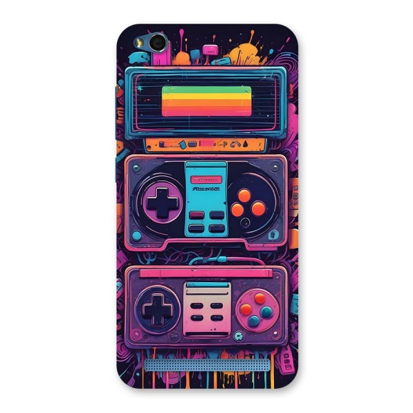 Comic Gaming Console Back Case for Redmi 5A