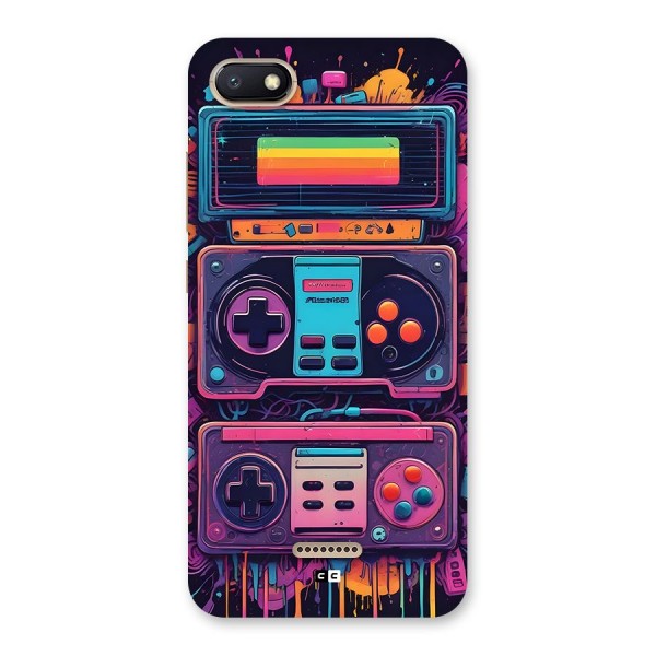 Comic Gaming Console Back Case for Redmi 6A