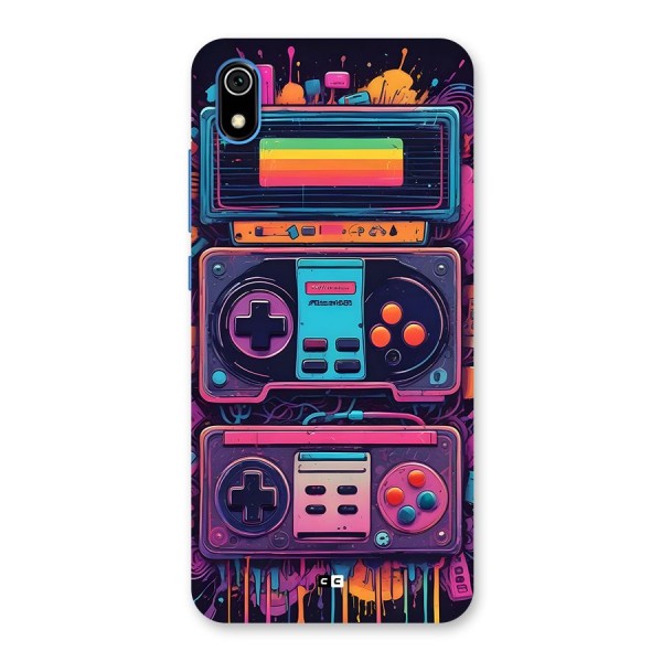 Comic Gaming Console Back Case for Redmi 7A