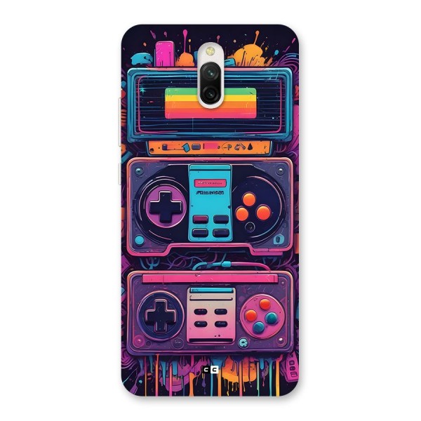 Comic Gaming Console Back Case for Redmi 8A Dual