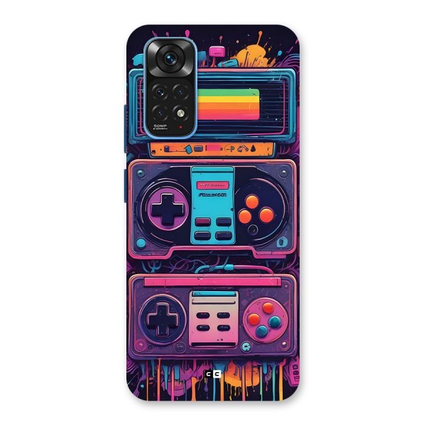 Comic Gaming Console Back Case for Redmi Note 11S