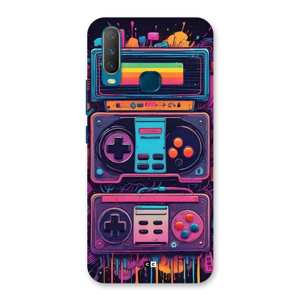 Comic Gaming Console Back Case for Vivo Y11